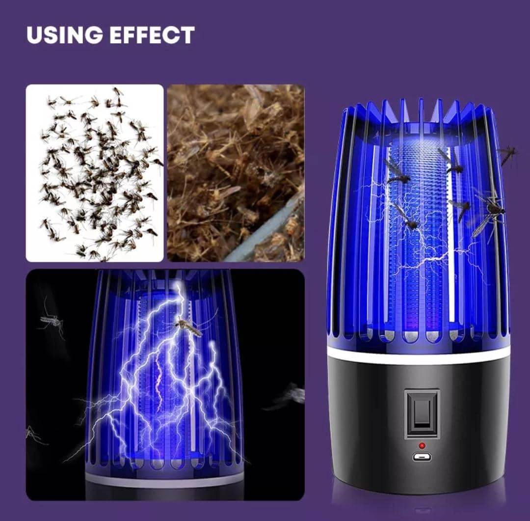 Non-toxic Portable Rechargeable Electric Mosquito Killer Lamp
