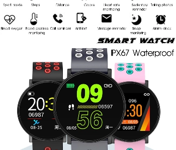 bluetooth Smart watch Heart Rate Monitor Calories Sports Wrist watches Blood Pressure