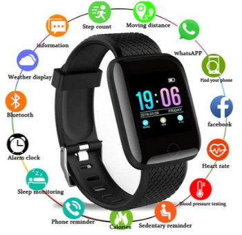 D13 Smart Watches 116 Plus Heart Rate Watch Smart Wristband Sports Watches Smart Band Waterproof Smartwatch Android