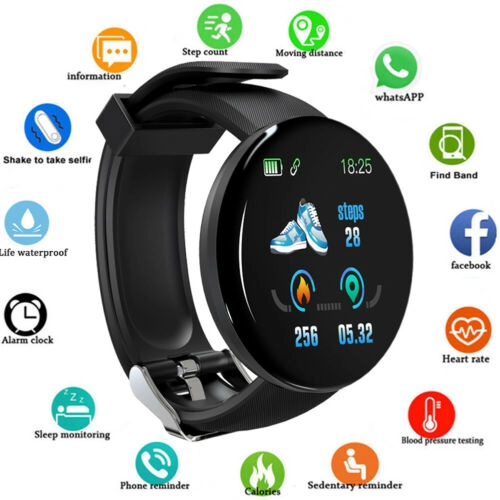 Smart Watch Fitness Sport Activity Tracker Heart Rate Monitor For Smart Phone